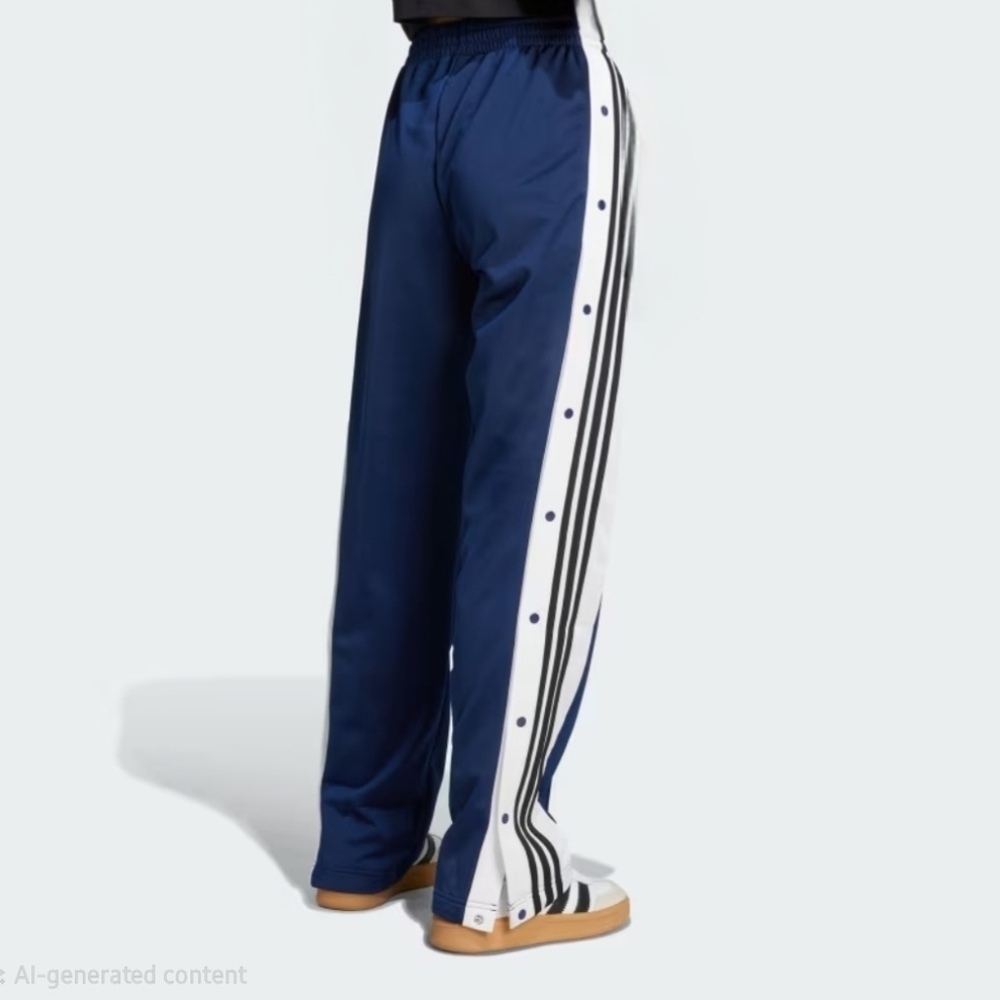 NWT Adidas Originals Adibreak Pants, Night Indigo | Black, M - Picture 9 of 11